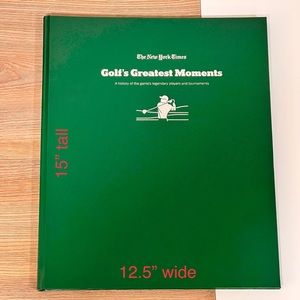 New York Times Golf’s Greatest Moments Book